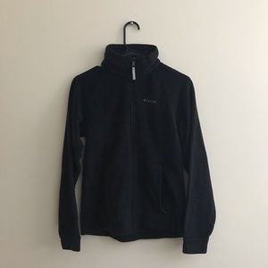 Columbia fleece coat, zip up